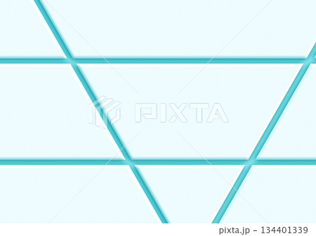 抽象的な青と白の幾何学構造 134401339