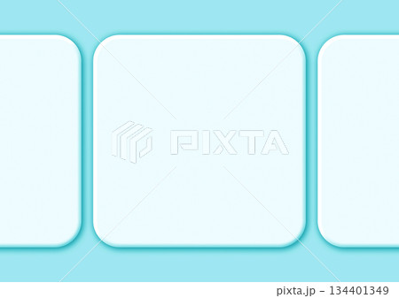 水色の背景の角丸パネル 水色の背景の角丸パネル 134401349
