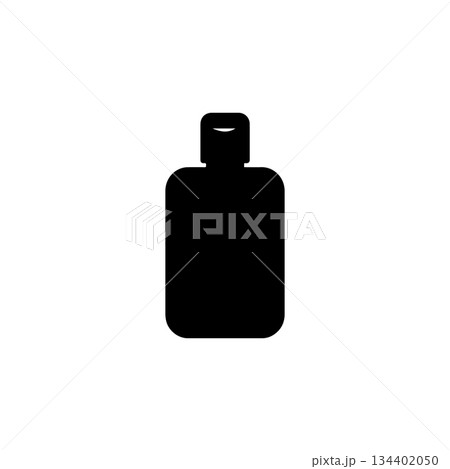 travel bottle silhouette icon refillable toiletry container shampoo lotion liquid case illustration travel bottle silhouette icon refillable toiletry container shampoo lotion liquid case illustration 134402050