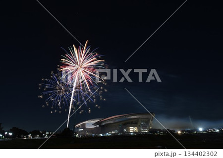 夜空に咲く大輪　埼玉スタジアム 134402302