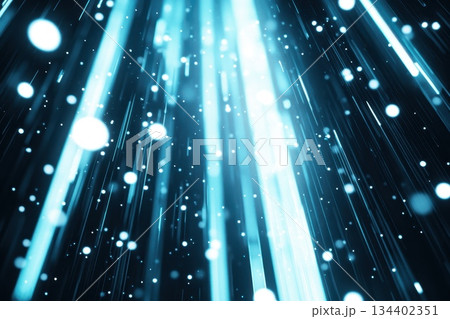 Futuristic Digital Waves of Soft Blue and White Light Effects Futuristic Digital Waves of Soft Blue and White Light Effects 134402351