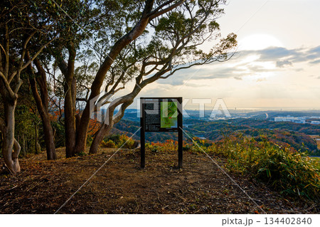 高畑山の山頂 高畑山の山頂 134402840