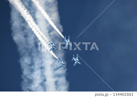 ブルーインパルス 百里基地 航空祭 2025 134402881
