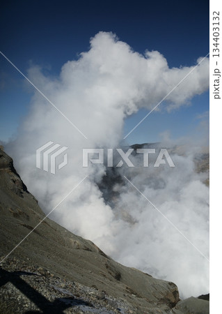 阿蘇山の煙 134403132