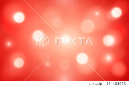 Red Bokeh Light Background for Christmas and Chinese New Year Festive Celebrations 134403658
