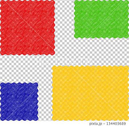 Colored pencil square 134403689