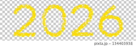 蠟筆材質手繪字母 2026 蠟筆材質手繪字母 2026 134403938