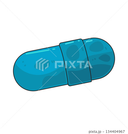 illustration of Pill Capsule 134404967