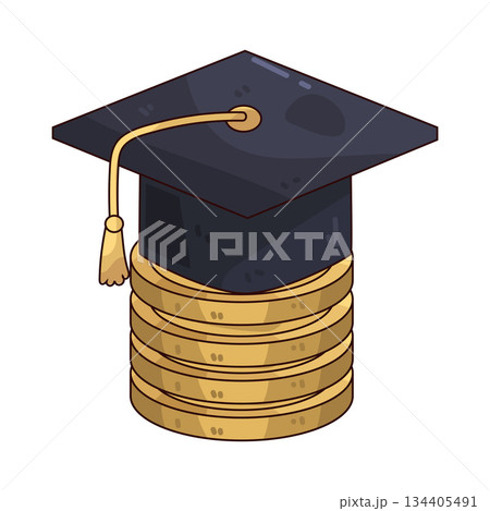 illustration of Scholarship  134405491