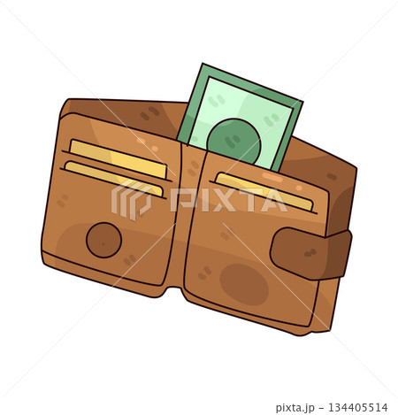 illustration of Wallet illustration of Wallet 134405514