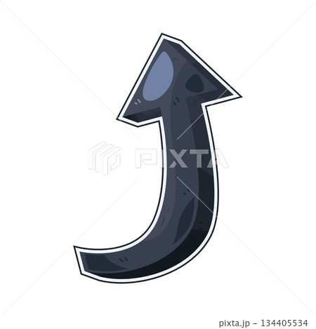 illustration of Arrow Up 134405534