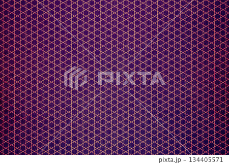 紫色の布生地に薄金色の籠目模様のグラデーションがある背景画像6 134405571