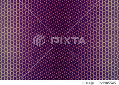 紫色の布生地に薄金色の籠目模様のグラデーションがある背景画像19 134405585