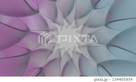 Abstract pink and cyan sci fi tunnel animation Abstract pink and cyan sci fi tunnel animation 134405954