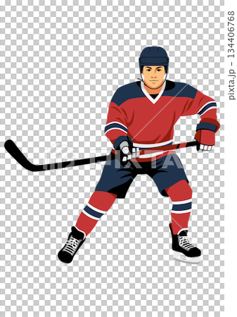 Ice hockey player 134406768
