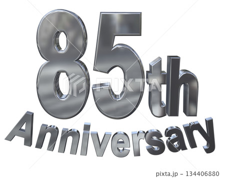 3DCG文字「85th Anniversary/85周年マークキラキラ」 3DCG文字「85th Anniversary/85周年マークキラキラ」 134406880
