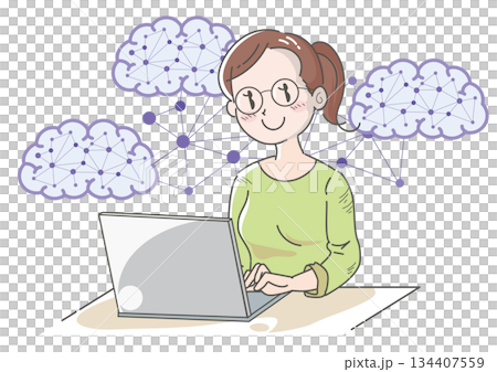 Women who use artificial intelligence 2 Women who use artificial intelligence 2 134407559