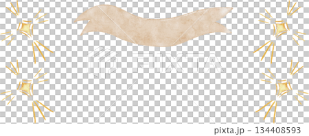 Christmas frame with golden stars and soft cloud white banner, hand-painted watercolor on white background. Elegant nativity style border for luxury cards, invitations, branding, and sacred designs Christmas frame with golden stars and soft cloud white banner, hand-painted watercolor on white background. Elegant nativity style border for luxury cards, invitations, branding, and sacred designs 134408593