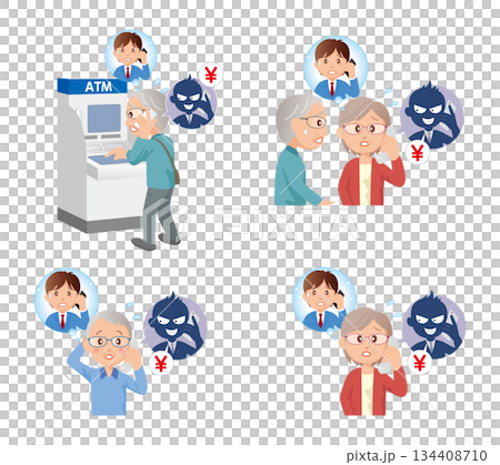 "It's me" ATM fraud for elderly people 134408710