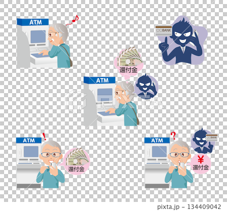 還付金詐欺ATM 134409042