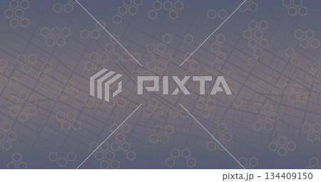 Abstract navigation plan of urban area. Generic city map with signs of streets, roads and house. Simple scheme of city. Colored flat, editable vector illustration. 134409150