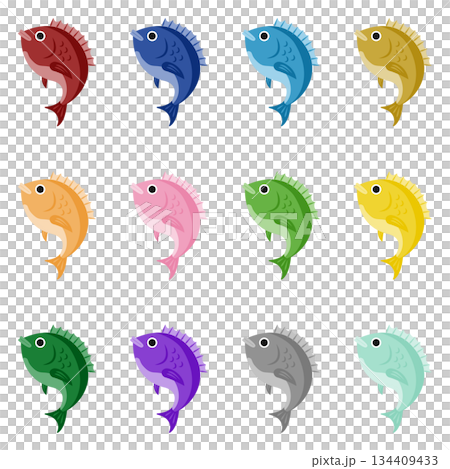 色魚插圖集 色魚插圖集 134409433