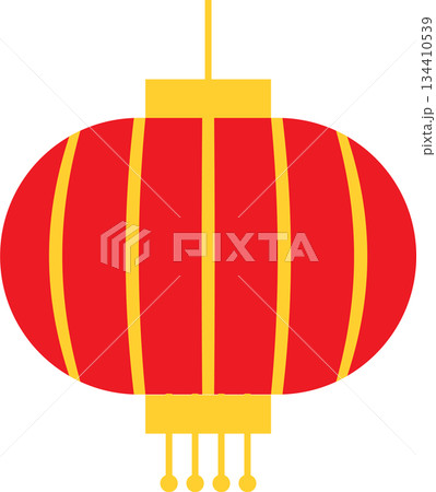 Chinese New Year Icon Set with Lion Dance Lanterns and Lucky Symbols Chinese New Year Icon Set with Lion Dance Lanterns and Lucky Symbols 134410539