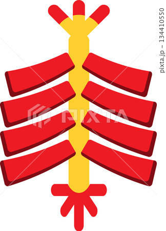 Chinese New Year Icon Set with Lion Dance Lanterns and Lucky Symbols Chinese New Year Icon Set with Lion Dance Lanterns and Lucky Symbols 134410550