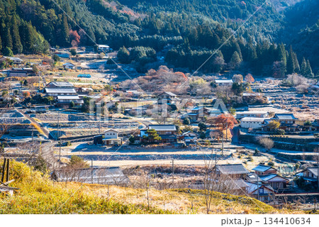 日本で最も美しい村《岐阜県 下呂市 馬瀬》冬景色 日本で最も美しい村《岐阜県 下呂市 馬瀬》冬景色 134410634