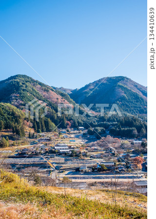 日本で最も美しい村《岐阜県 下呂市 馬瀬》冬景色 134410639