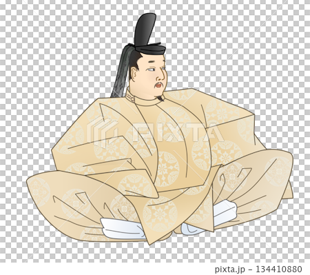 崇徳院のイラスト 134410880