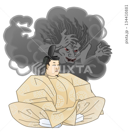 崇徳院のイラスト 134410881