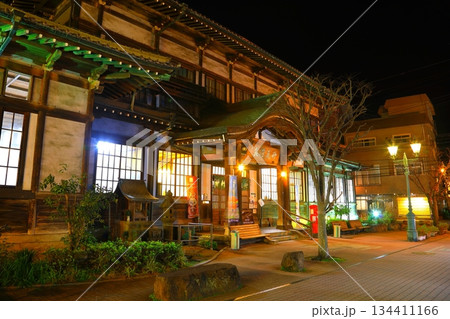 夜の竹瓦温泉（別府温泉・別府市） 134411166