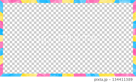 條紋邊框、條紋圖案、背景、水彩風格、模擬紋理 134411389