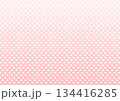 背景　細かいドットのパターンとグラデーション　ピンク 134416285