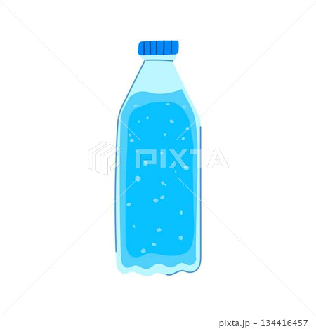Water bottle presenting hydration and healthy lifestyle concept Water bottle presenting hydration and healthy lifestyle concept 134416457