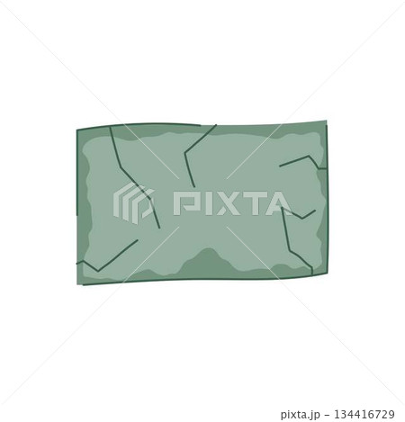 Green distressed background with cracks and rough edges Green distressed background with cracks and rough edges 134416729