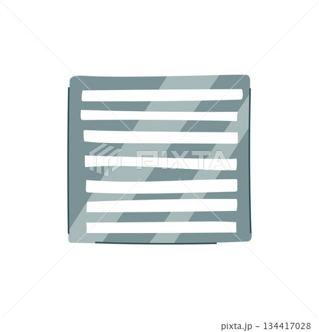 Street drain grate cover managing urban storm water 134417028
