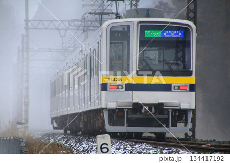 日比谷線を勇退し雪景色の新天地で活躍する… 20400系 日比谷線を勇退し雪景色の新天地で活躍する… 20400系 134417192