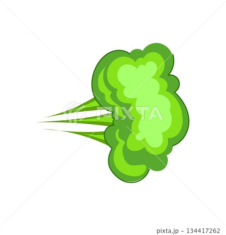 Green cloud of poison gas or smoke Green cloud of poison gas or smoke 134417262