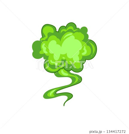 Green poison cloud toxic gas emitting vapor 134417272