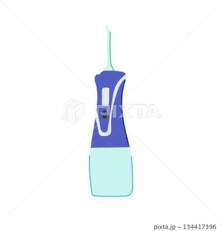 Oral irrigator cleaning teeth promoting dental health Oral irrigator cleaning teeth promoting dental health 134417396