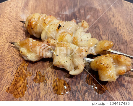 鉄串の焼鳥 134417486