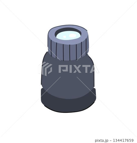 Loupe providing close examination magnifying small details Loupe providing close examination magnifying small details 134417659