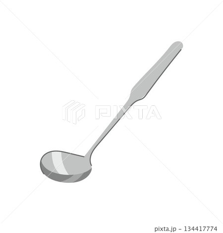 Ladle kitchen utensil for cooking and serving food 134417774