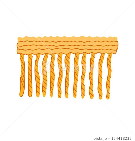 Melted dripping cheese food illustration concept Melted dripping cheese food illustration concept 134418233