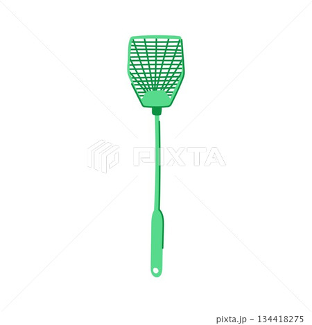 Plastic green fly swatter for effective insect control Plastic green fly swatter for effective insect control 134418275