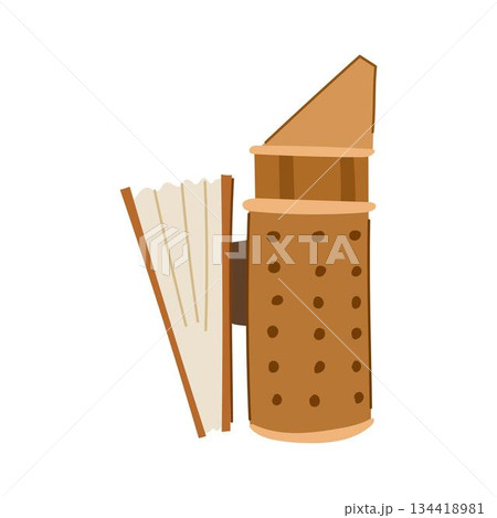 Beekeeping smoker tool used for managing beehives 134418981