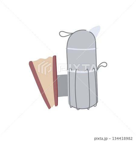 Bee smoker equipment for beekeeping and collecting honey 134418982