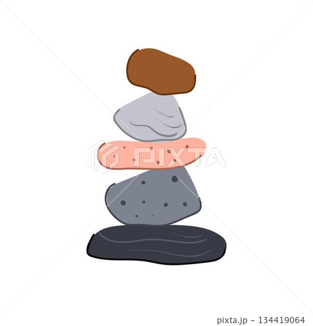 Balancing stones representing harmony, peace, and stability Balancing stones representing harmony, peace, and stability 134419064
